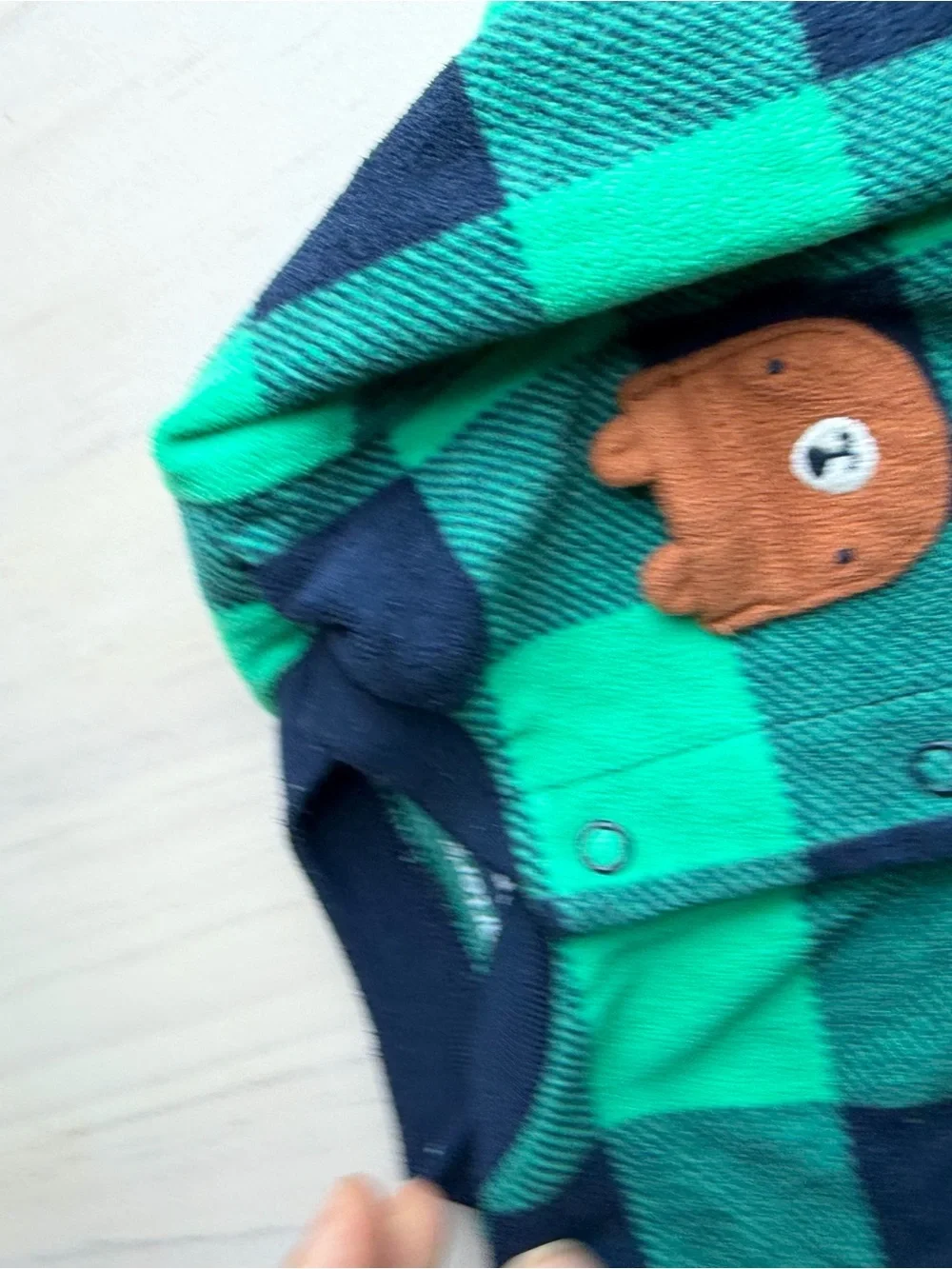 Baby Boy Carter's Bear Fleece Sleep & Play